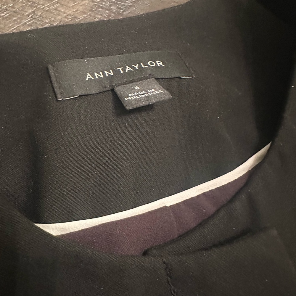 Ann Taylor Black Suit Jacket - Picture 2 of 3